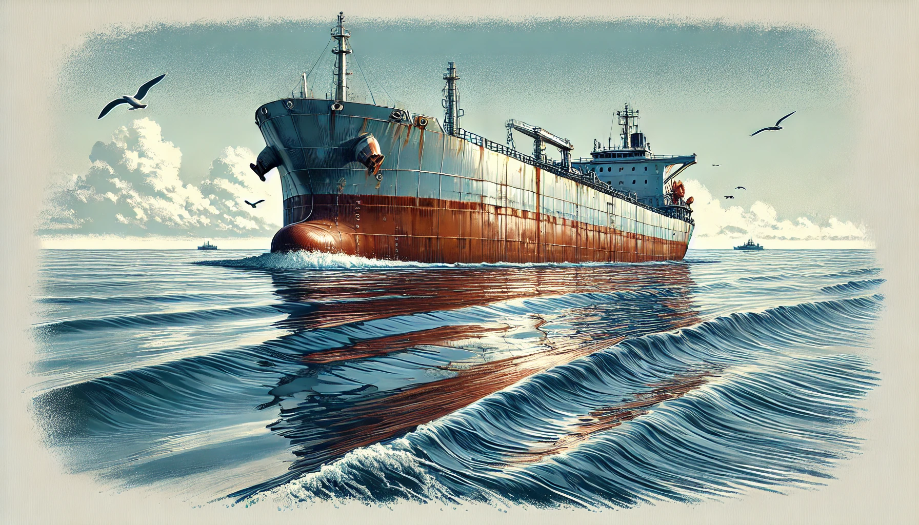 Exporting oil refined products with an integrated maritime transportation system.